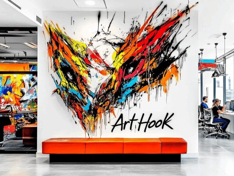    Закажите граффити на стену в офисе: как вдохновляющее искусство преобразит ваше рабочее пространство Art-Hook.Ru