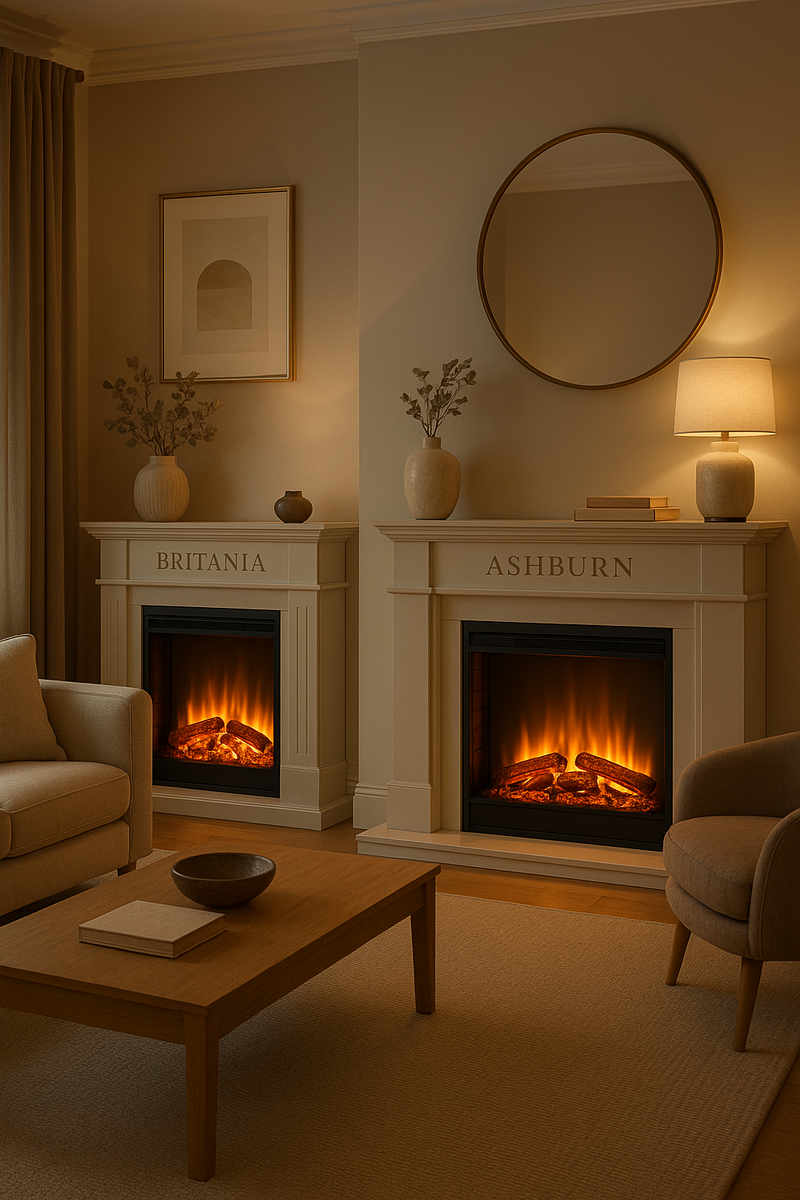    Электрические камины ClassicFlame: выбери уютный стиль для своего дома с BRITANIA и ASHBURN! Kamin