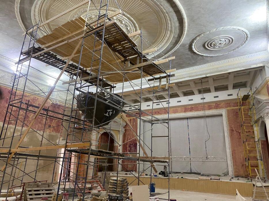 Капитальный ремонт в ГКЦ
Фото: Telegram-канал Бориса Елкина