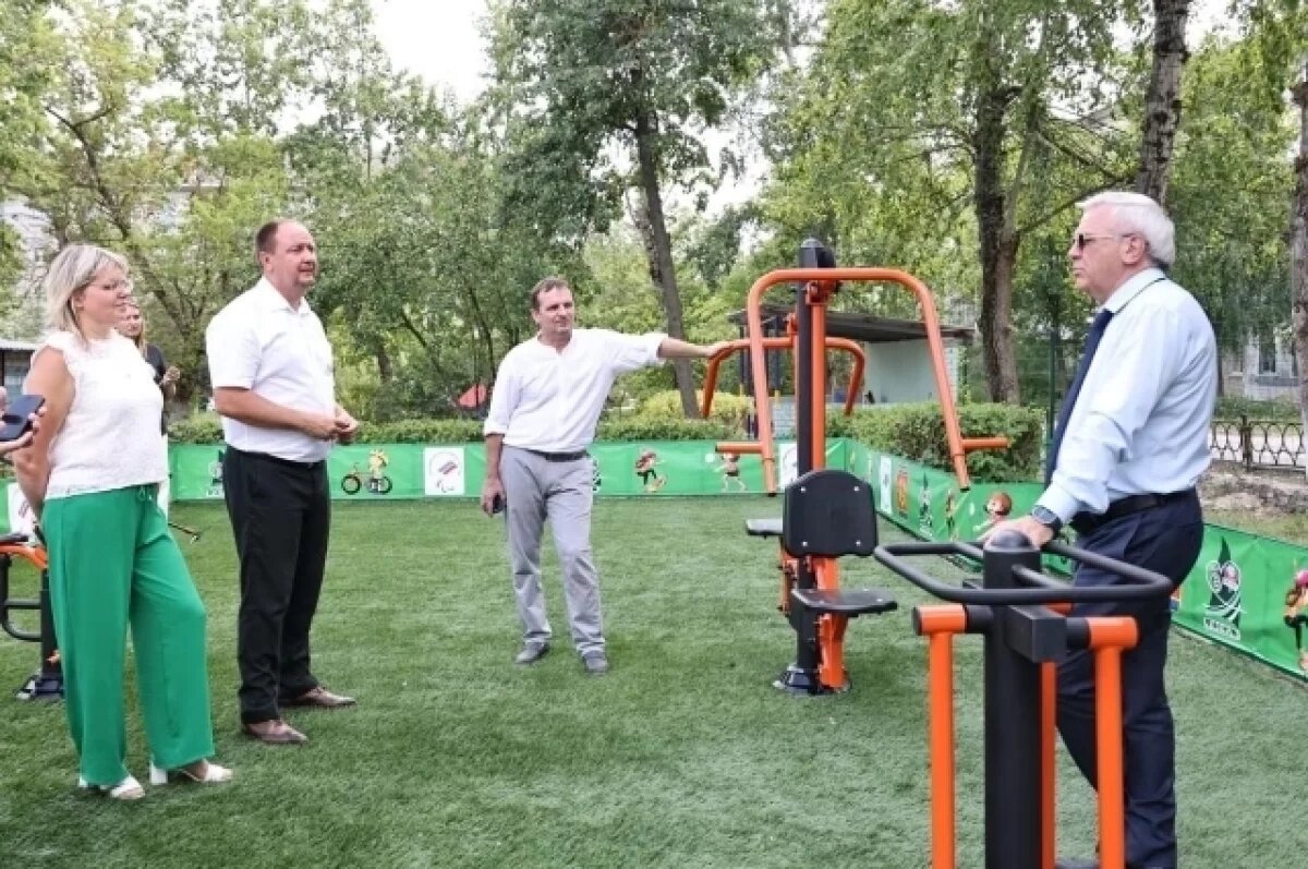    Футбольное поле для детей-инвалидов впервые создают в Дзержинске