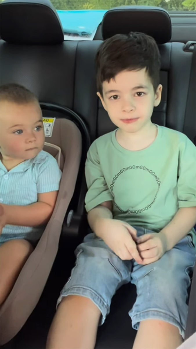 Сыновья Тиграна Салибекова Леон и Баграт. Фото: соцсети Тиграна Салибекова