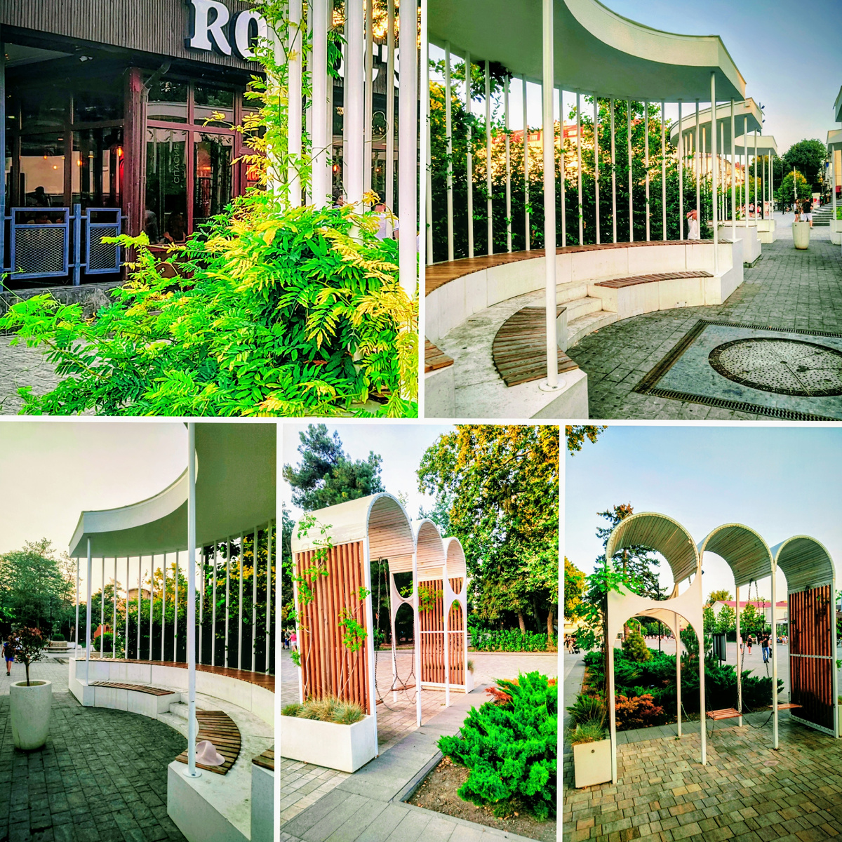 По пути на набережную 