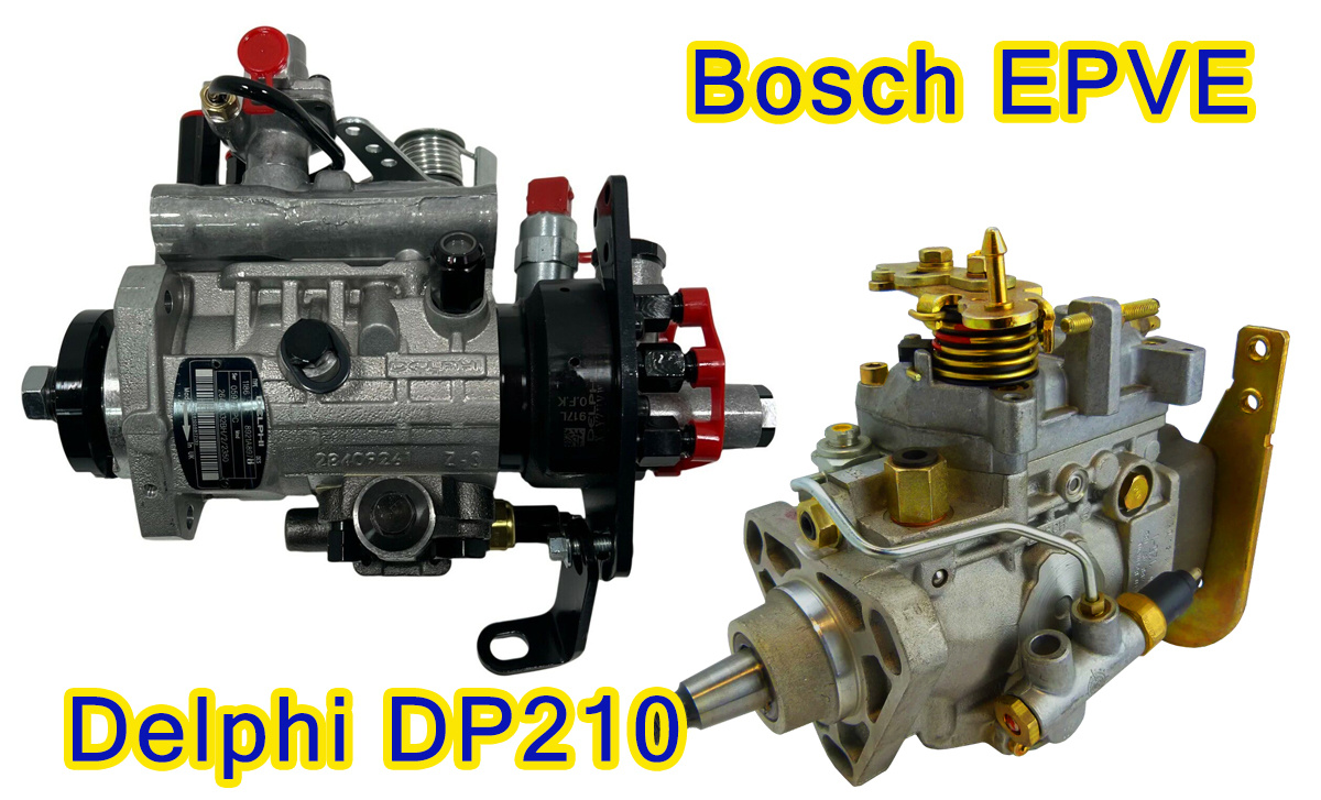 ТНВД Delphi DP210 и ТНВД Bosch EPVE для двигателей Perkins