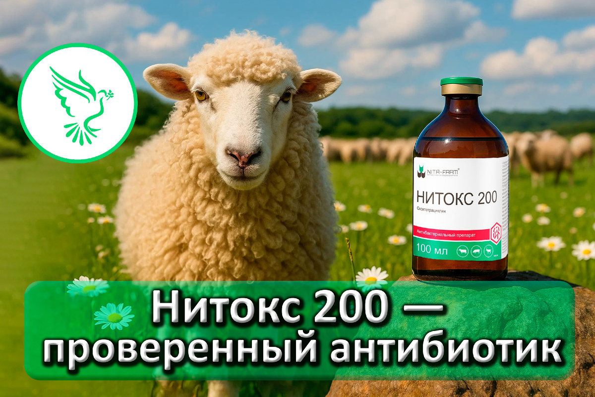 антибиотик для животных Нитокс 200
