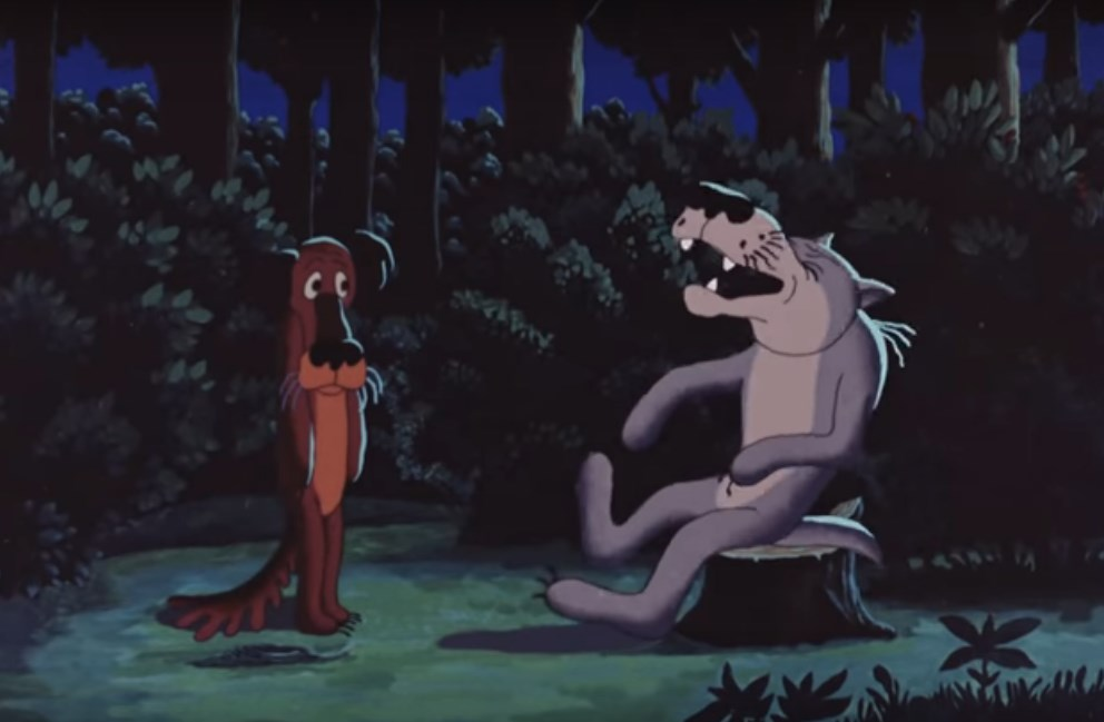 Кадр из мультфильма ❝Жил был пес❞