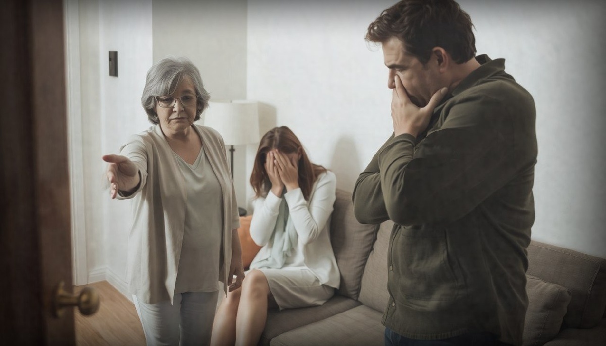 Галина Петровна, Лена и Сергей 