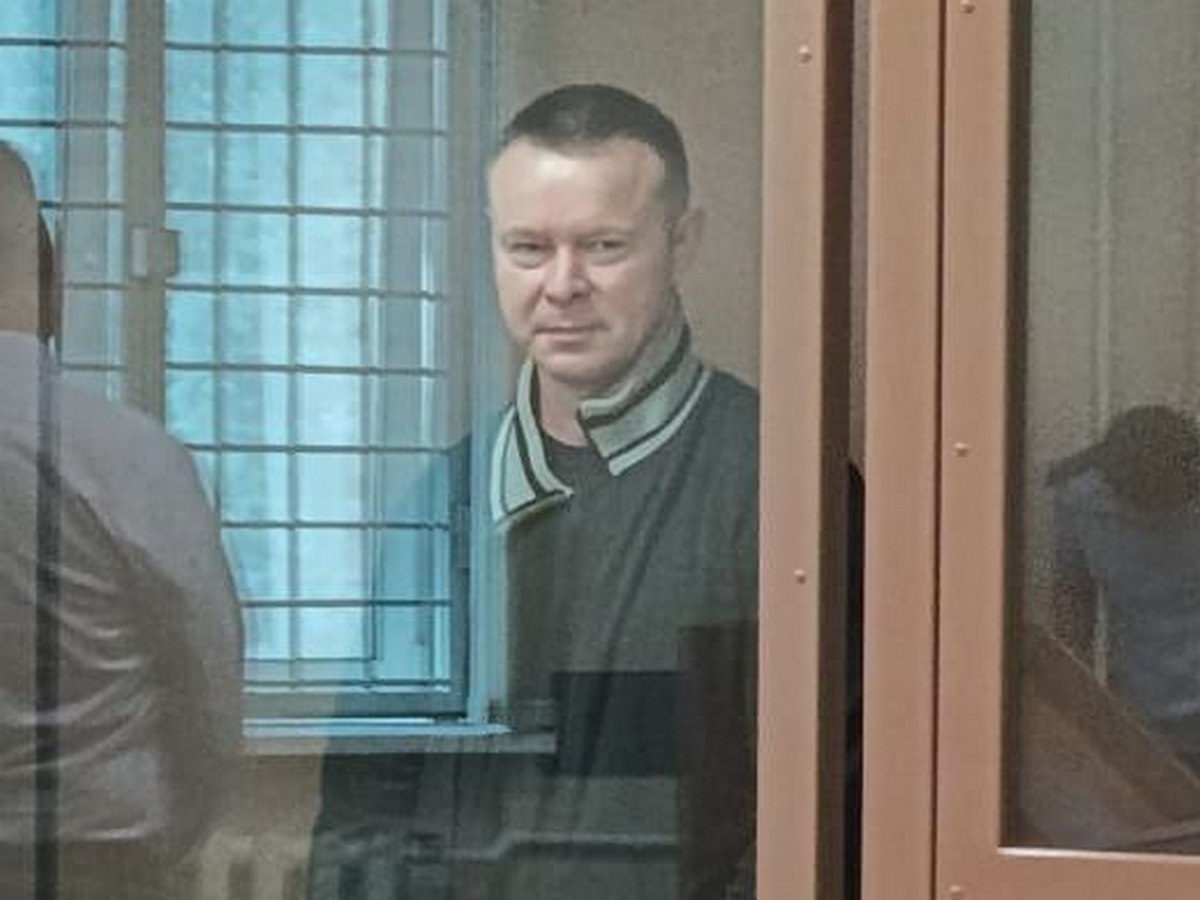    Михаил Комаров в суде, фото: t.me/rzn_brief