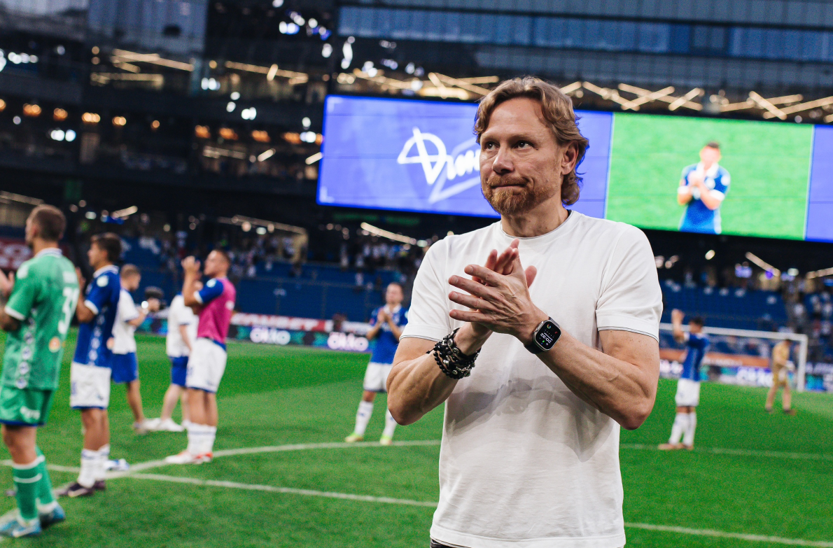 Валерий Карпин отпраздновал первую кубковую победу с "Динамо". Фото: ФК "Динамо"