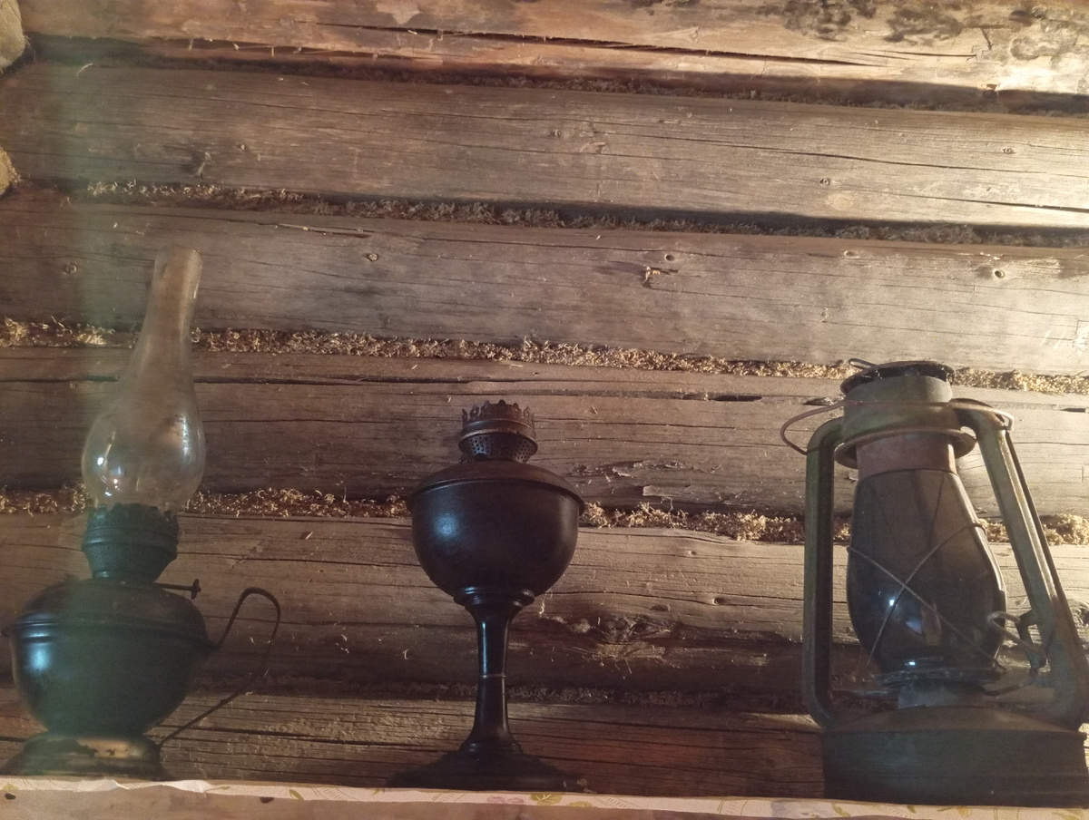 Старинные лампы. 