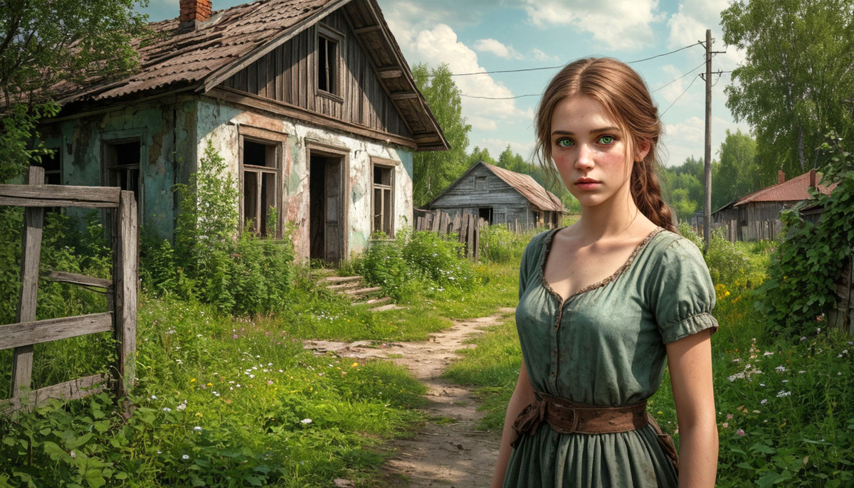 Она казалась странной.