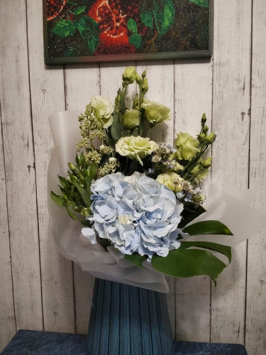 Букет от моих любимых девочек.