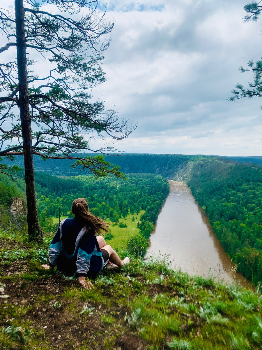 Смотрю на Агидель, она же Белая река