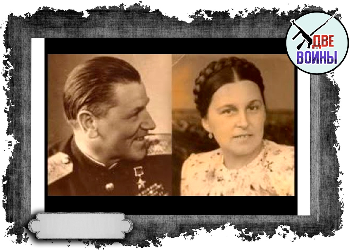 Генерал Александр Горбатов с супругой. Фото в свободном доступе.