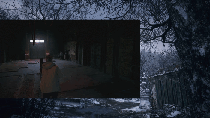 Gif картинка "Лавка Герцога в лифте фабрики Гейзенберга"