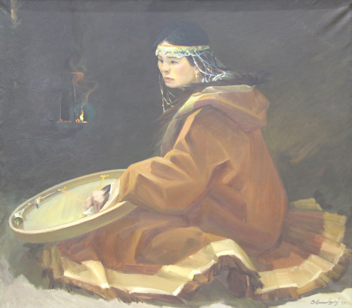 Фото: Одна из картин, представленных на выставке в Благовещенске