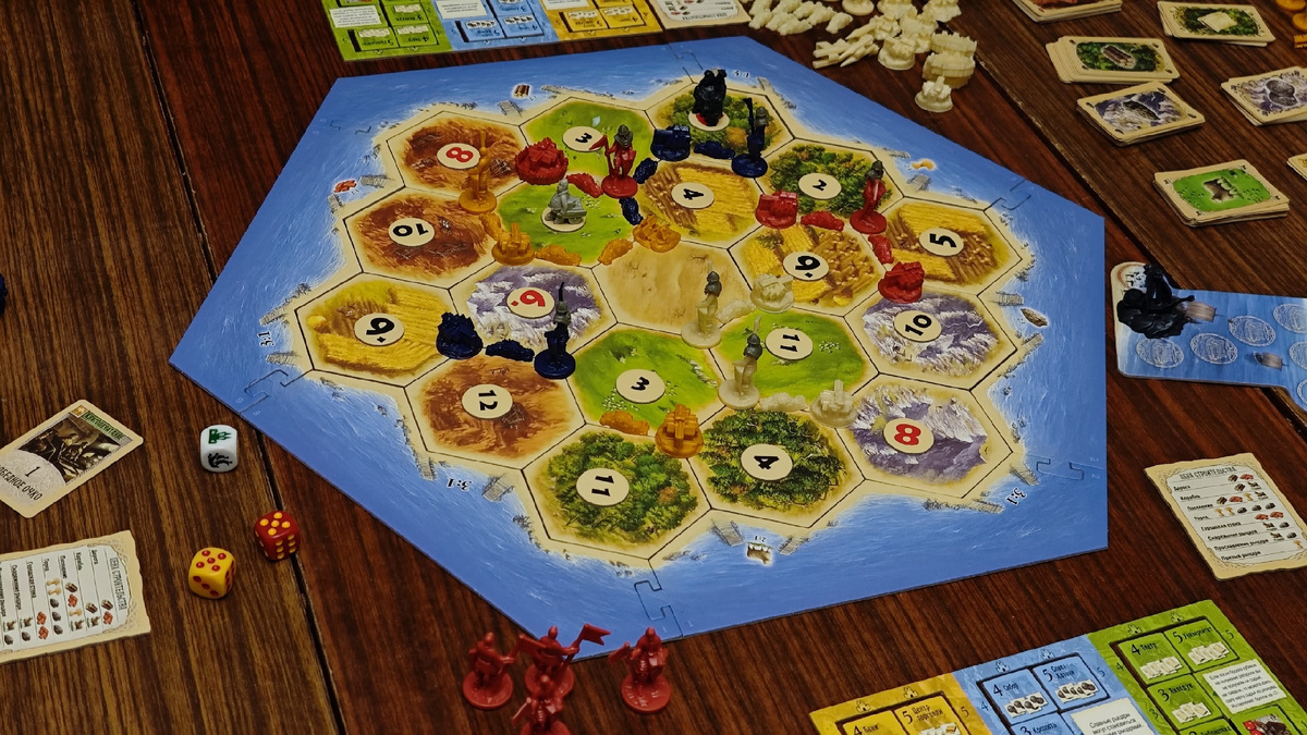 Настольная игра "Колонизаторы"