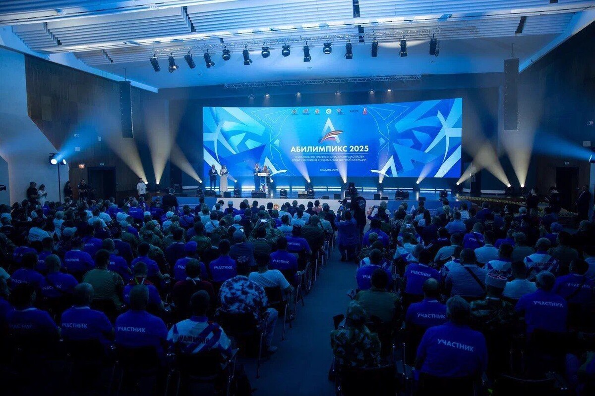    Чемпионат по профмастерству среди участников СВО «Абилимпикс» в Казани / Источник: https://t.me/fond_ZO