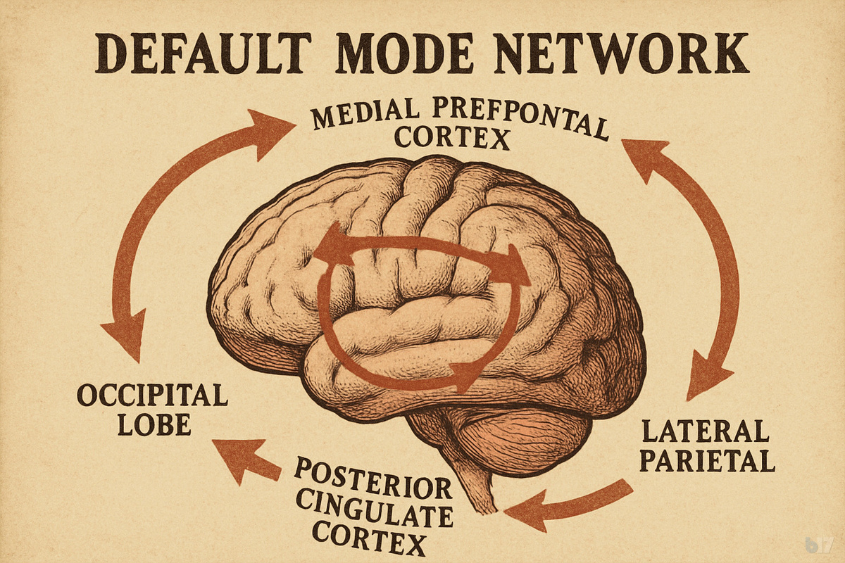 DMN (Default Mode Network) - сеть пассивного режима работы мозга 