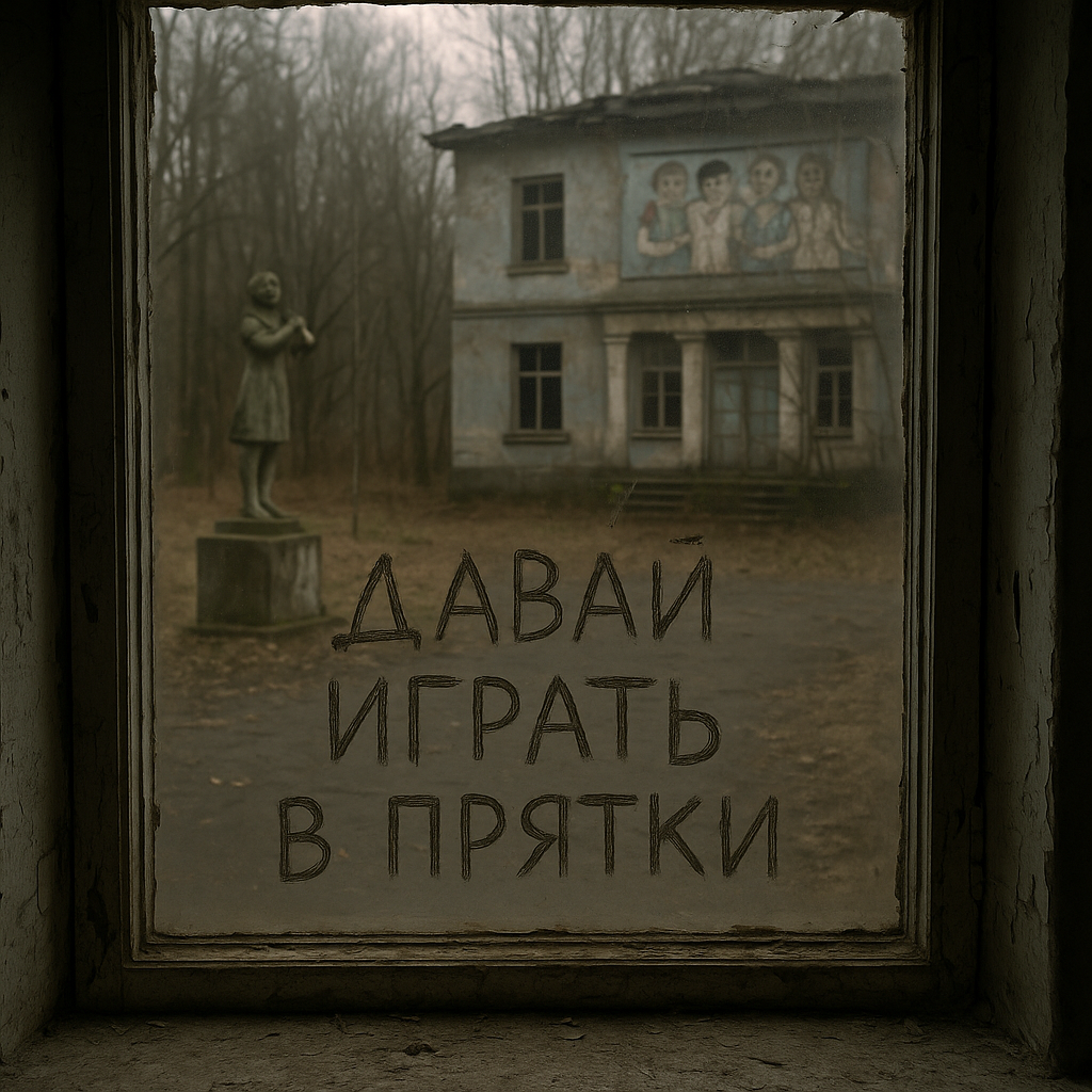 Я ищу заброшенные места ради адреналина и красивых кадров. Но в старом пионерлагере я нашёл нечто иное. То, что осталось после детей. Оно было одиноким, всемогущим и хотело играть. Я быстро понял, что в его детских играх проигрыш означает смерть.