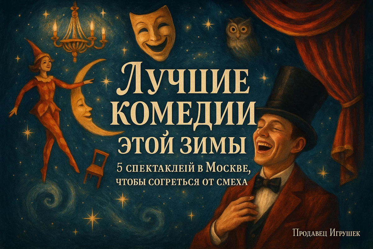 Топ комедий этой зимы. Куда сходить зимой в Москве?