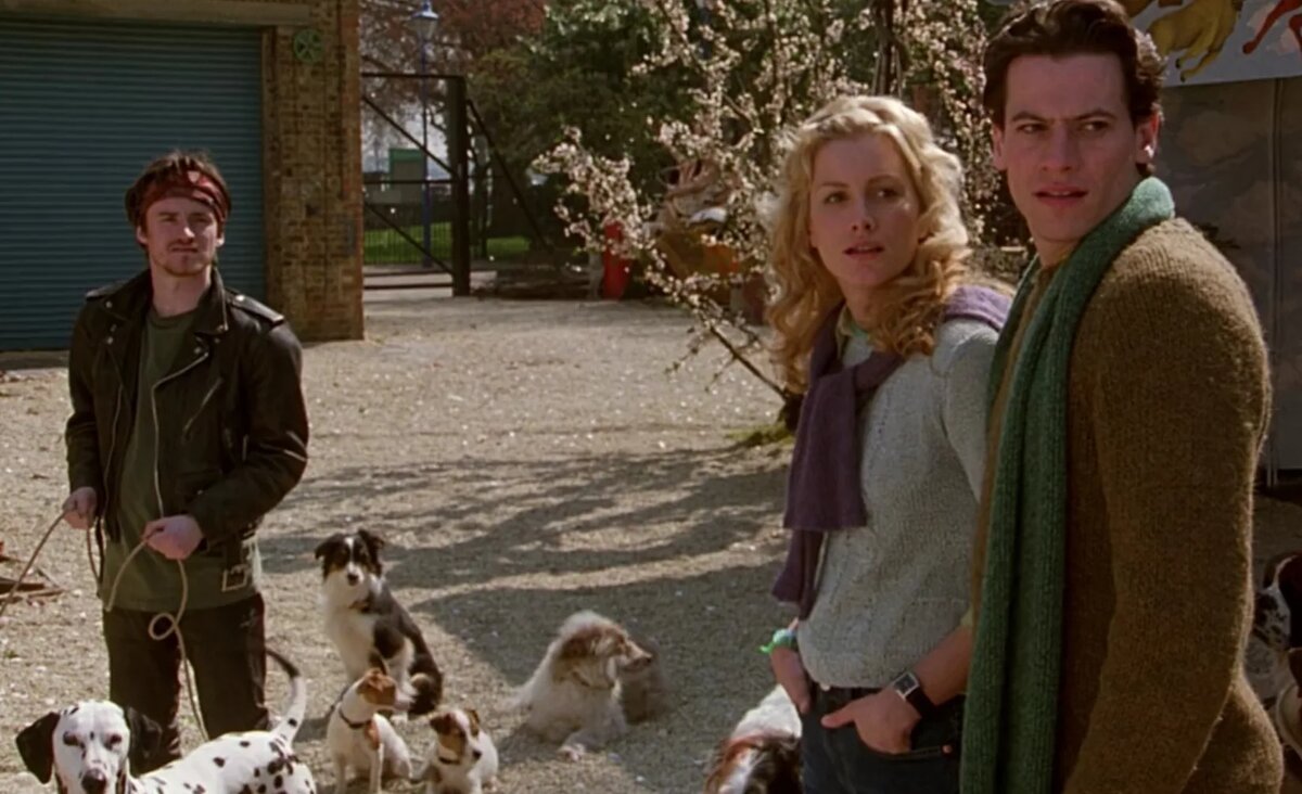 Элис Эванс и Йоан Гриффит в фильме "102 далматинца"