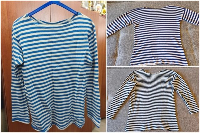    Слева — тельняшка ВДВ, справа — морфлот и подводники. Фото: Коллаж АиФ/ Игорь Кузнецов