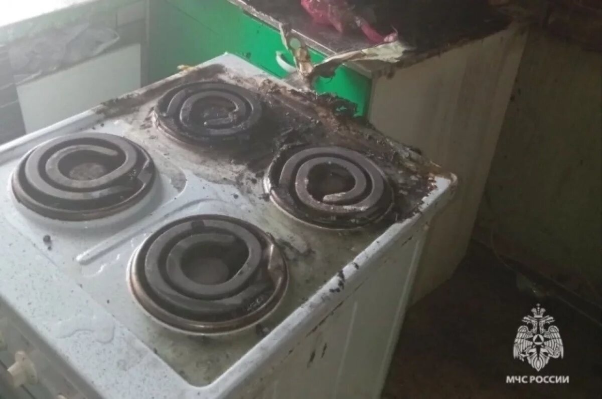    Огнеборцы МЧС Томской области спасли двоих детей из горящей квартиры