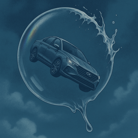 Рынок новых автомобилей - мыльный пузырь?