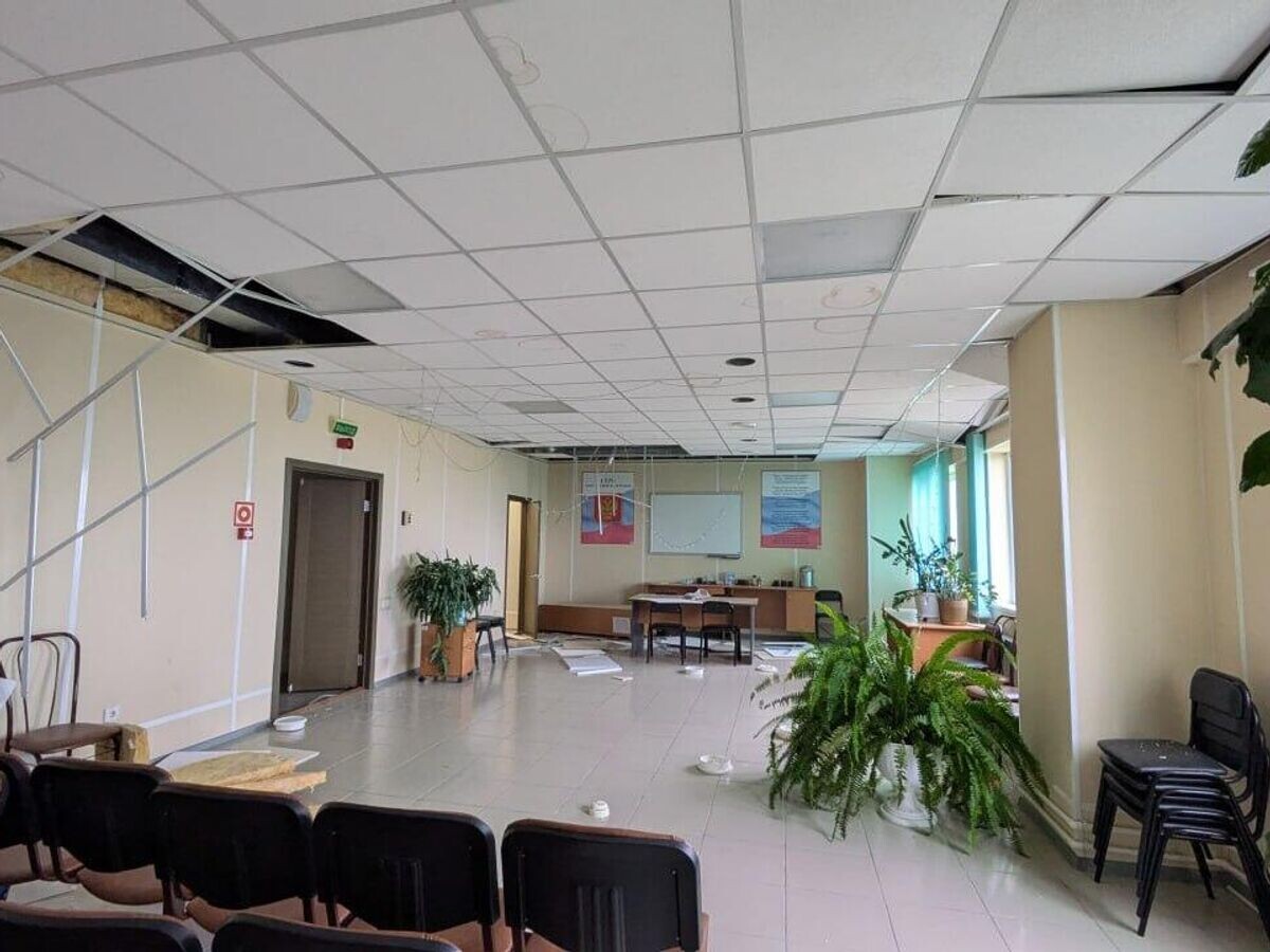    Последствия землетрясения в Северо-Курильске© Фото : Telegram-канал губернатора Сахалинской области Валерия Лимаренко