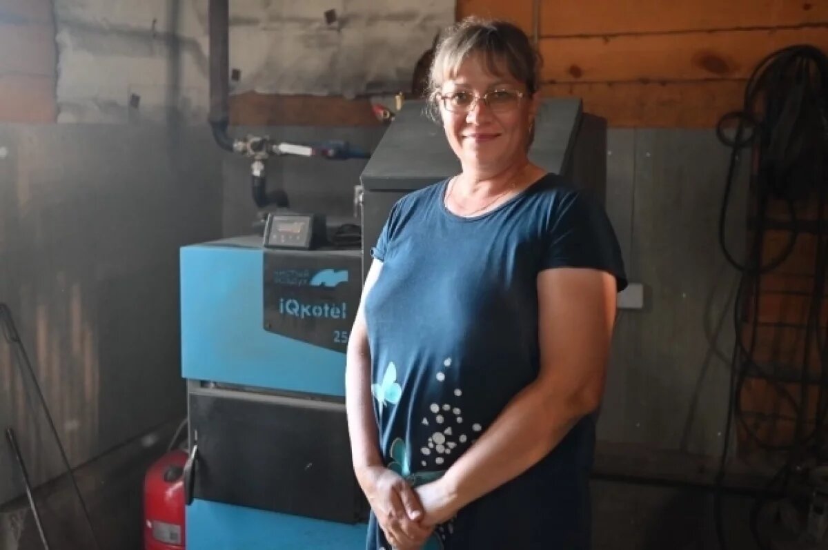    Многодетной маме Наталье Валентиновне теперь гораздо легче управляться по дому.