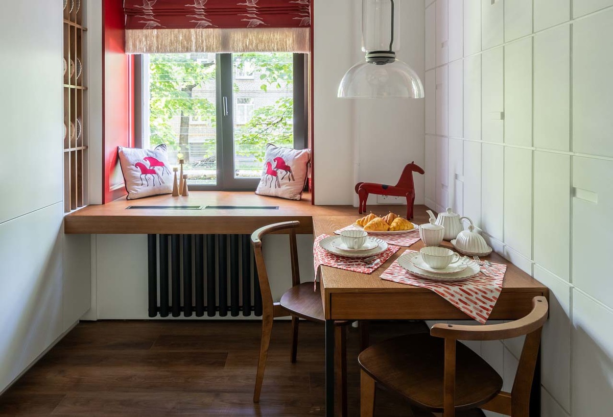 Стильные FORTE&PIANO в кухне «с березкой» — лаконичный дизайн и функциональность