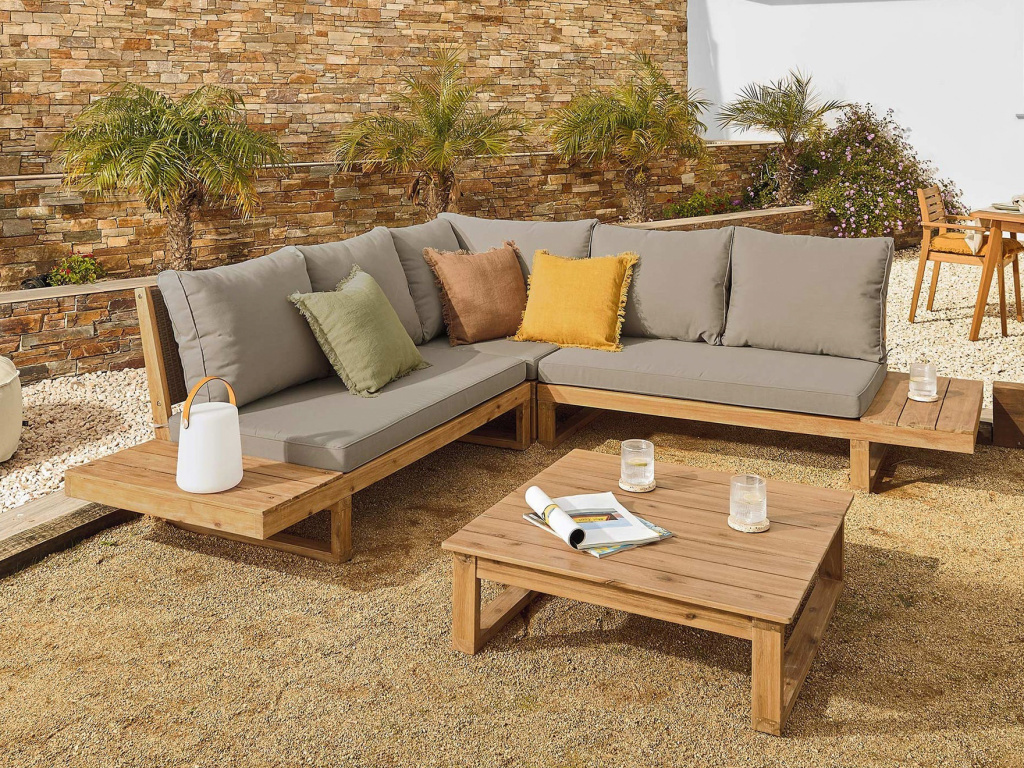 Уличный диван из акации La Forma Flaviina (код товара 217264)