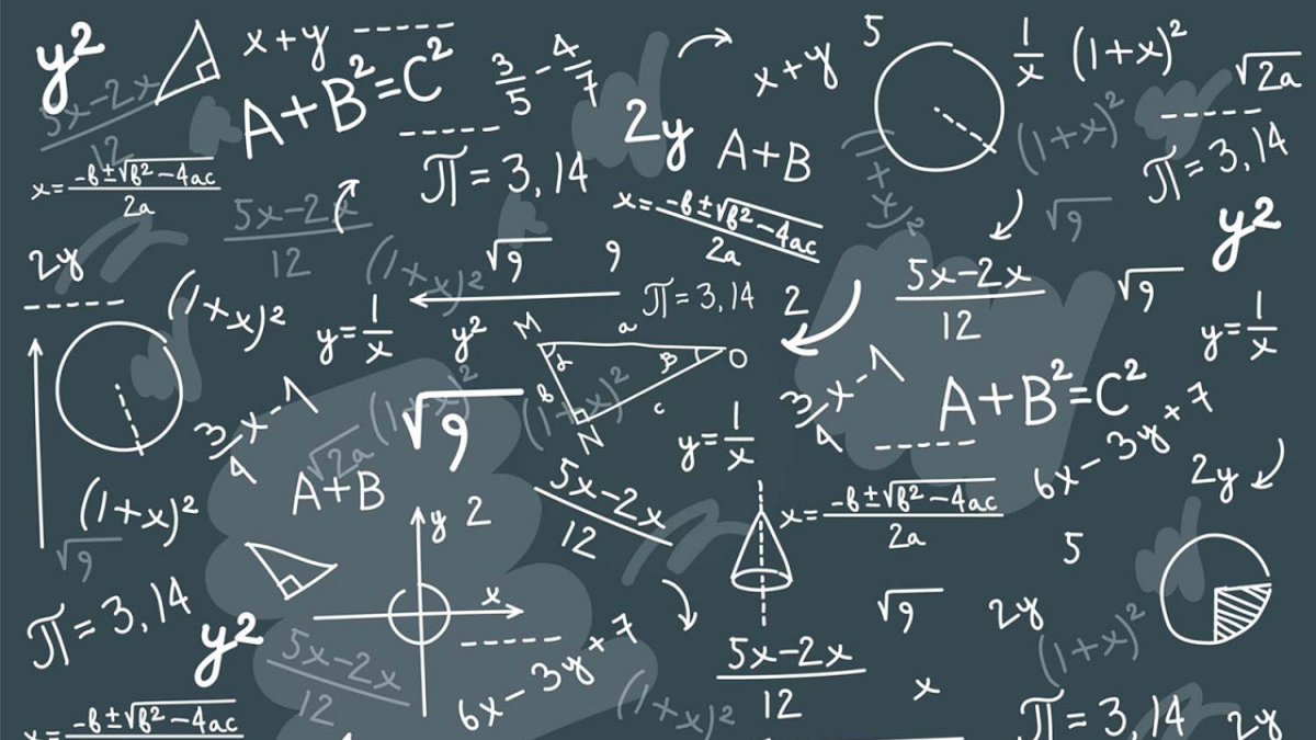 Некоторые люди решают сложные уравнения 