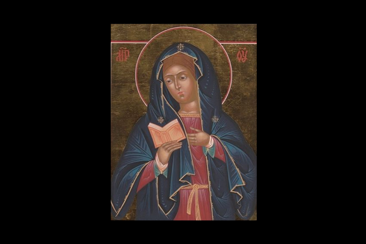 Образ Богородицы на иконе отличается от привычных. Фото: wikipedia.org/общественное достояние