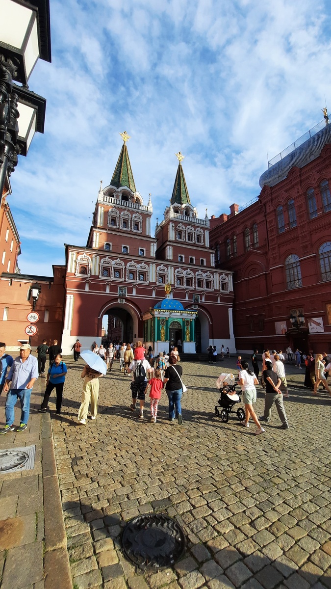 Вход на красную площадь