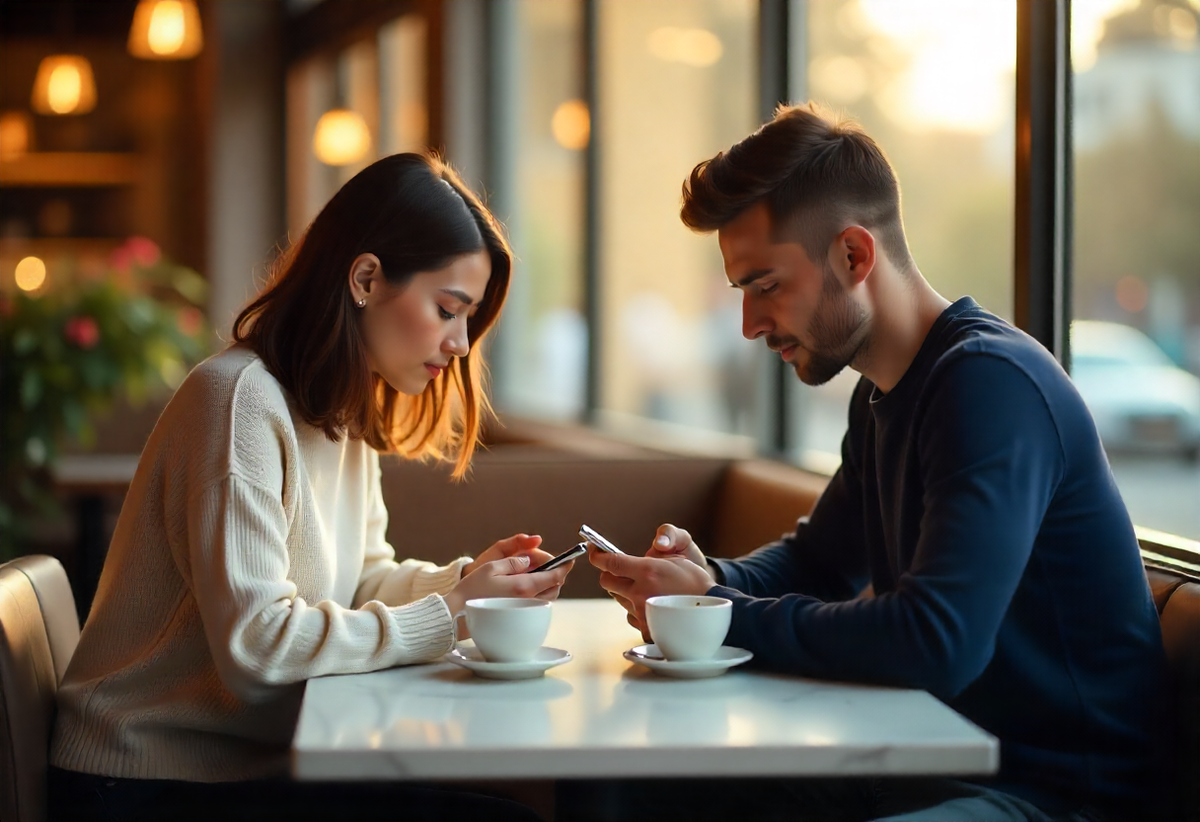 Современные отношения: когда экраны ближе, чем сердца.