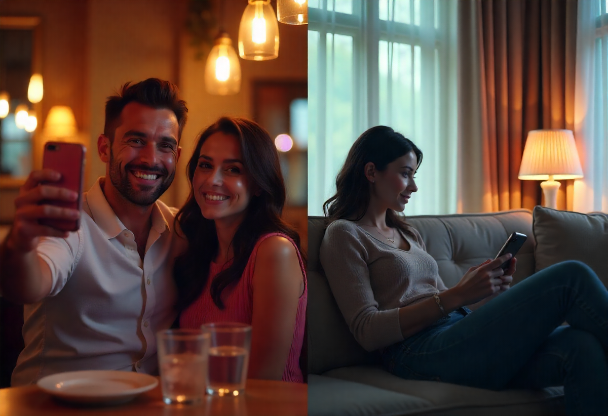 Идеальная картинка счастья — но что происходит за кадром?