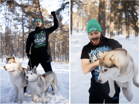 Фотосессии мы проводим на фоне сибирской природы.