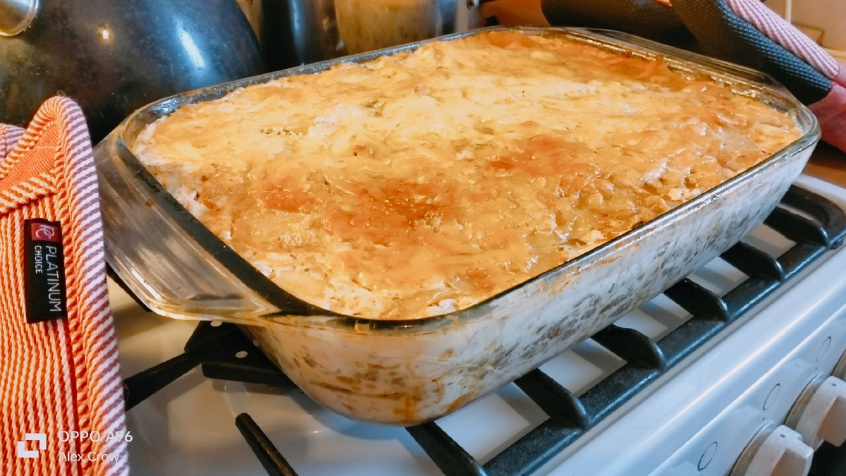 Gratin dauphinois. Фото автора.