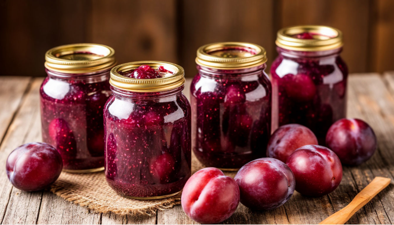 Варенье больше не варю, а жарю на сковороде: Друзья, с кем поделилась рецептом делают так же (сливовое варенье)