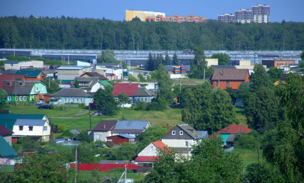 Деревня Кривское. Фото: archive.org