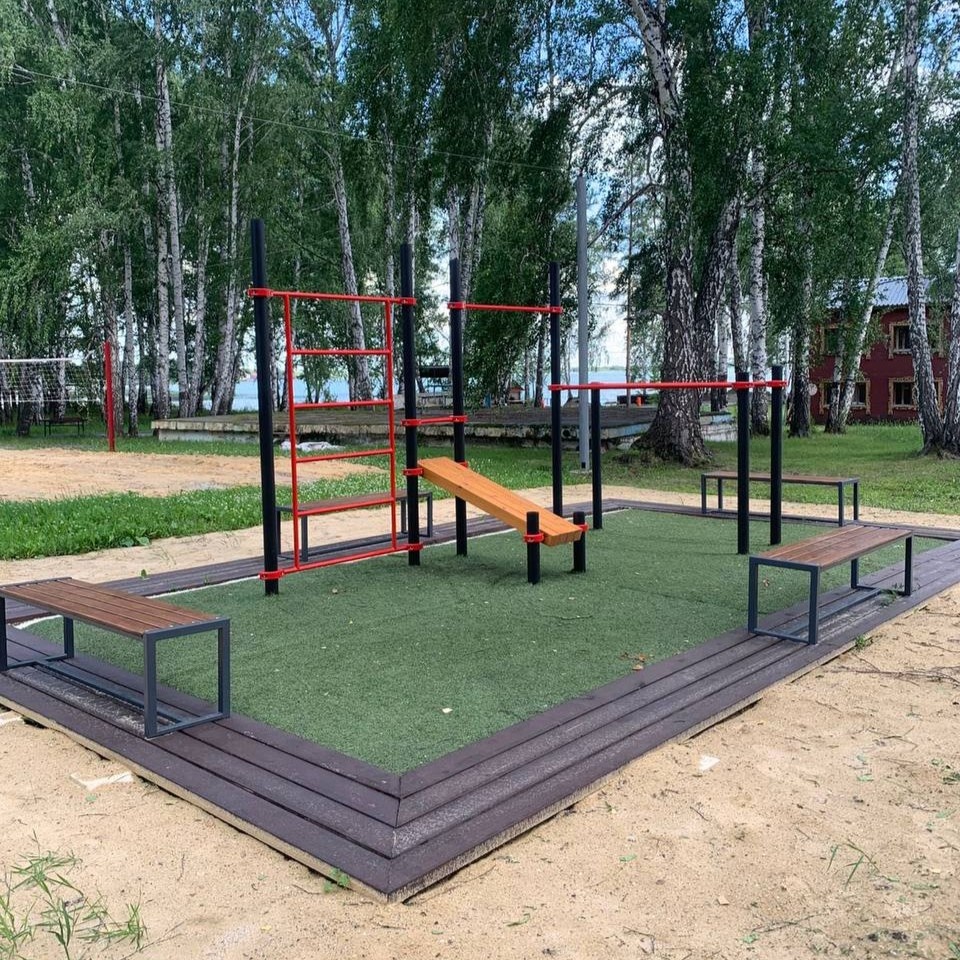 Площадка производства ДС-фитнес. Челябинская область, Гринпарк оз. Кумкуль.
