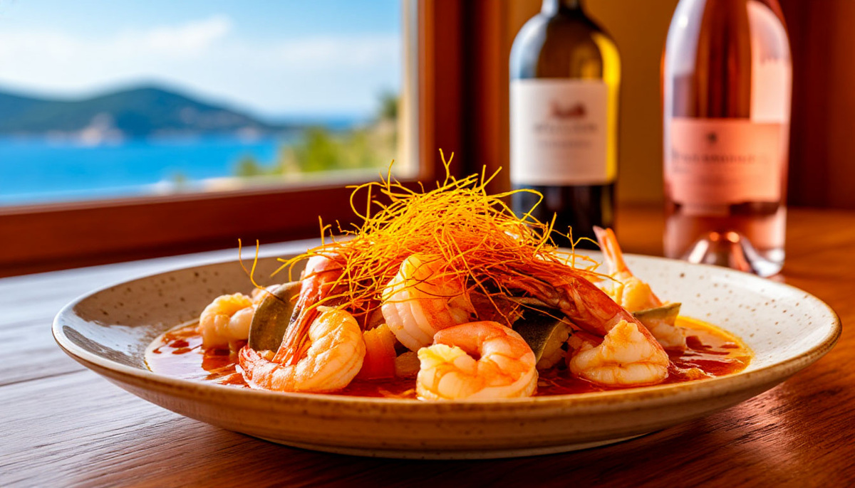 Аппетитный буйабес по-марсельски с морепродуктами и шафраном