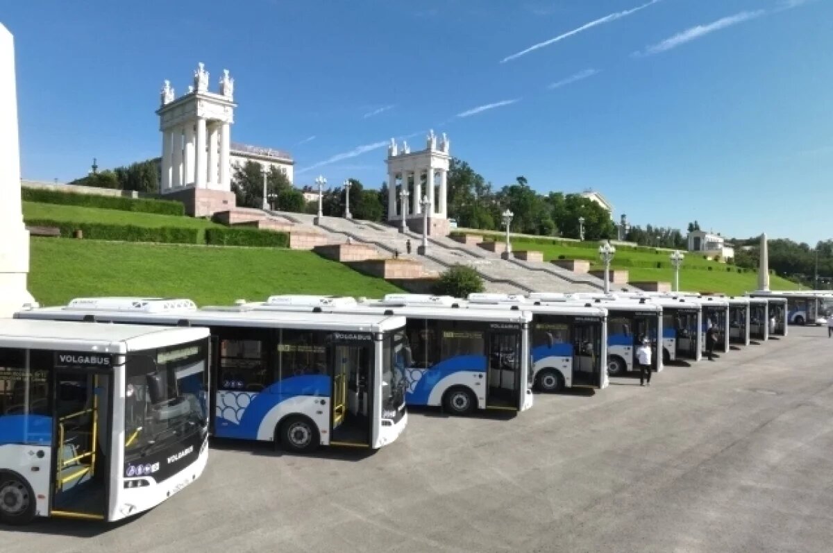    В Волгограде назвали, на какие маршруты с 1 августа выйдут новые автобусы