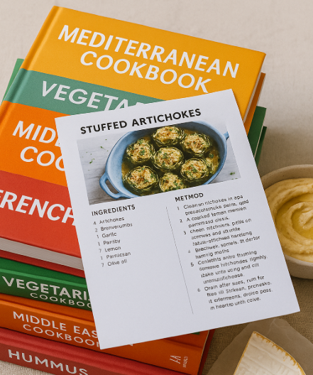 Артишоки, хумус и камамбер… Всё ради одного ужина и забытого уголка в холодильнике