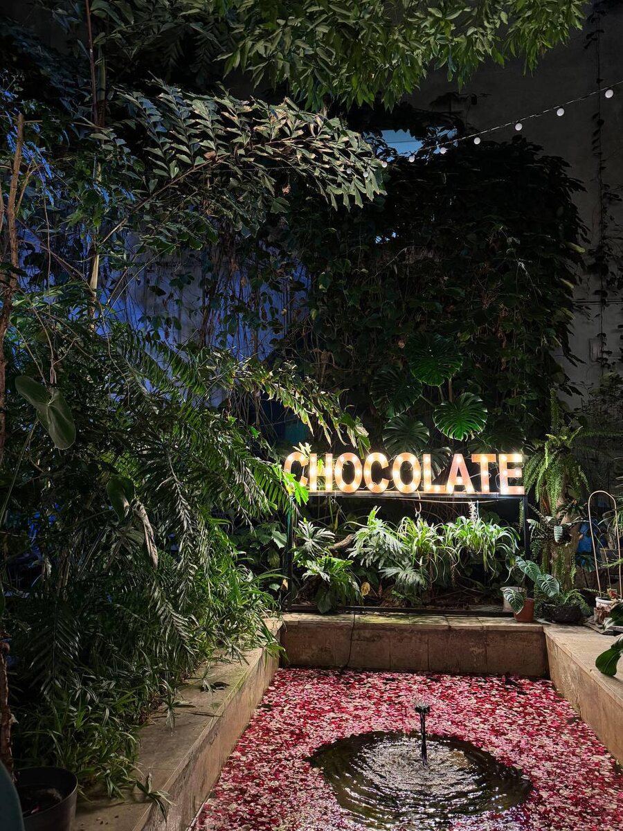 Chocolate Bar Secret Garden