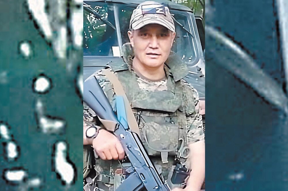    Майор Абай Жаркомбаев. Фото: из личного арихва