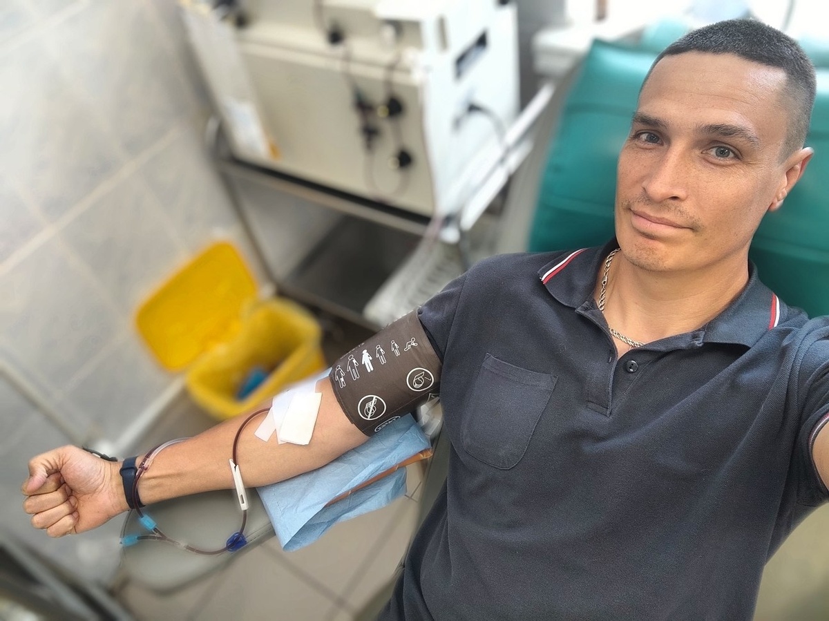 Сегодня качаем плазму крови 🩸