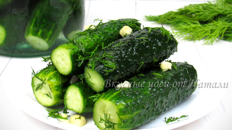 Малосольные огурцы