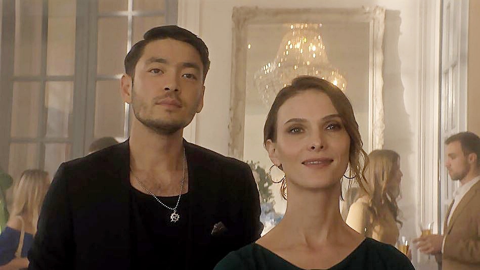 Кадр из сериала «Циники» / Джамал  и Елена Островская